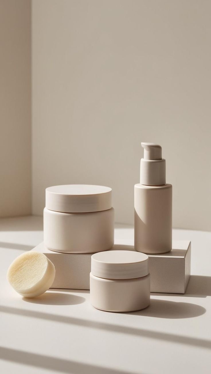 Skincare Bottle Mockup