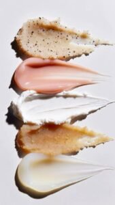 HOME Skincare Texture Swatches