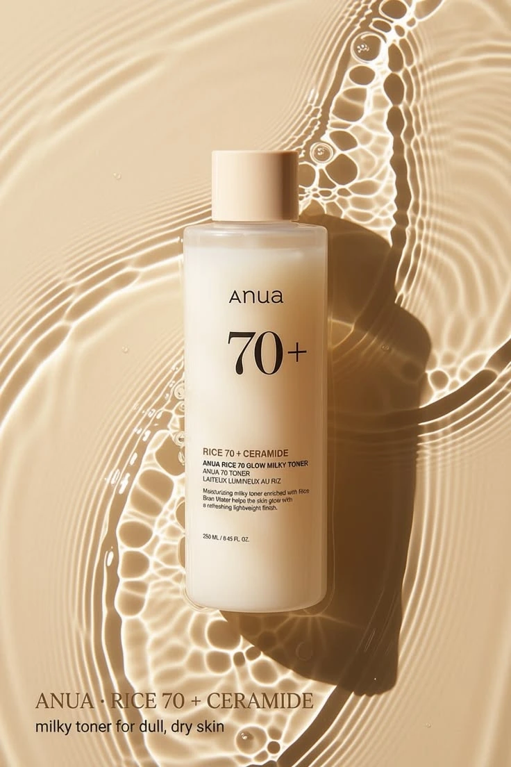 anua rice 70 ceramide milky toner ✨ korean glass skin for dry skin anua rice 70 ceramide milky toner ✨ korean glass skin for dry skin